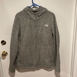 Grey Women’s North Face jacket, gently used.